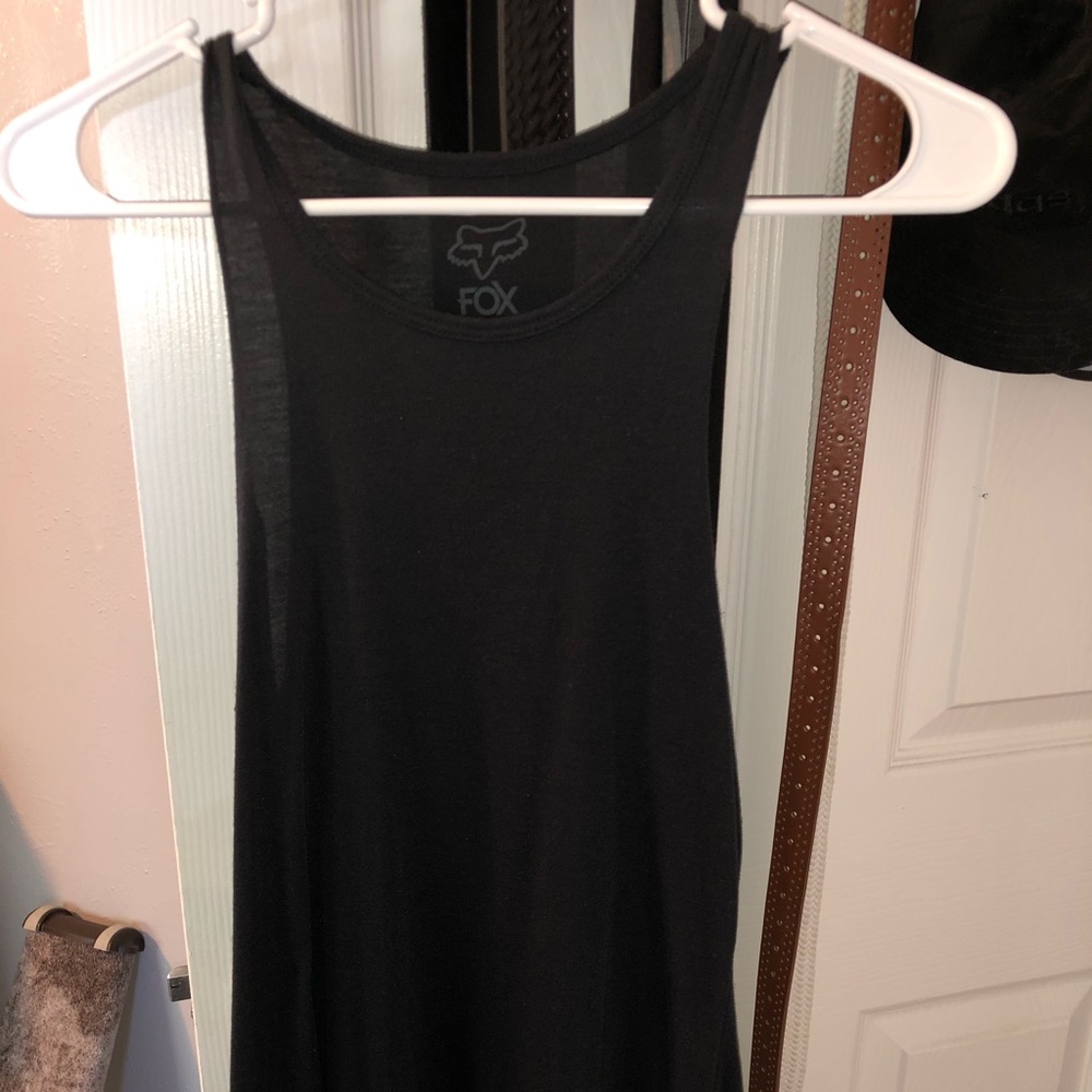FOX black tank top